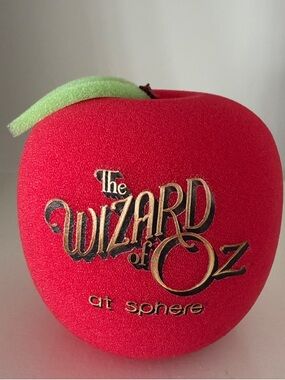 Red Decorative Apple Plush - Branded Collector Accent